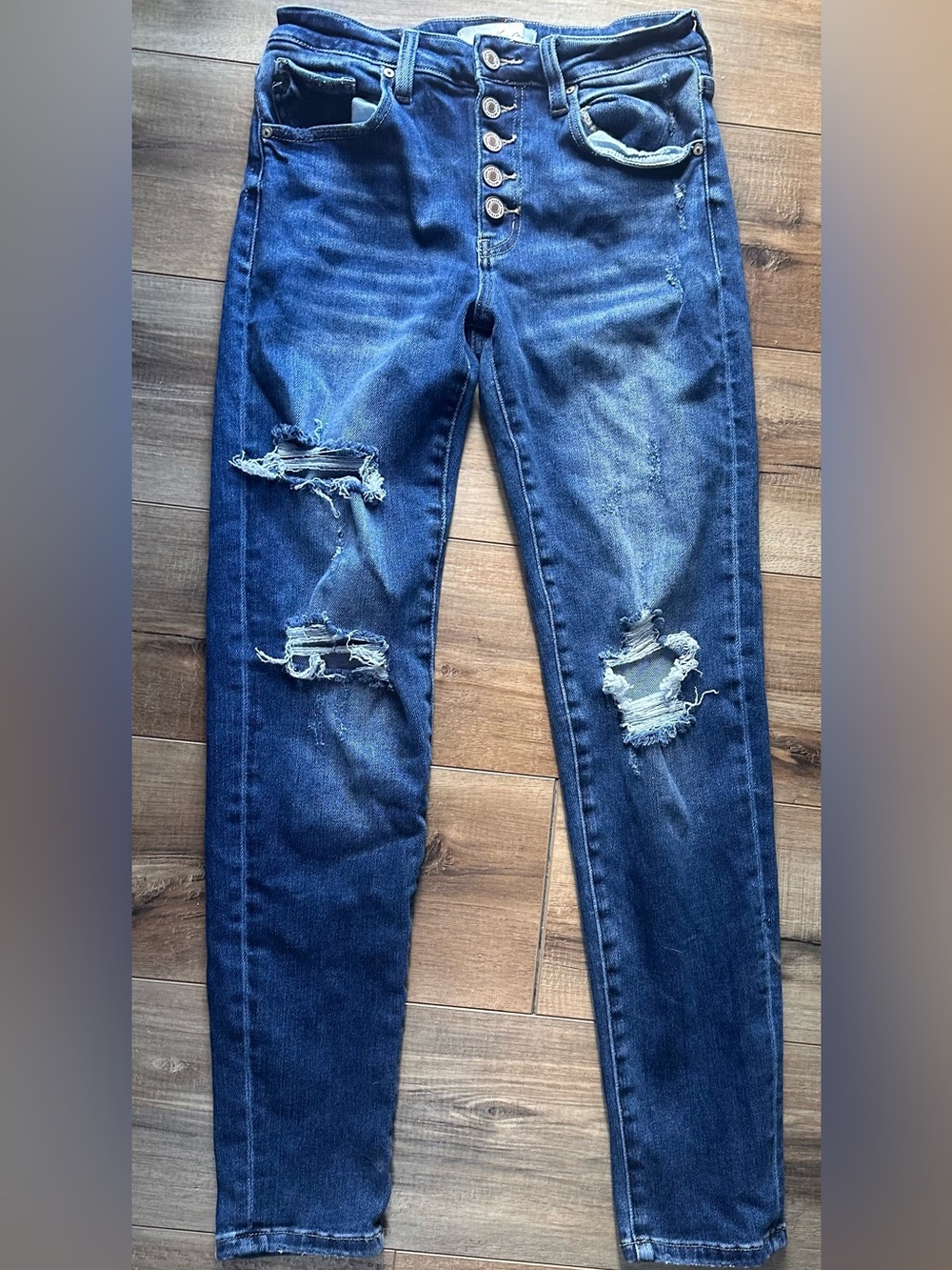 Kancan Rachel Denim Jeans 5/26 Girlfriend Fit